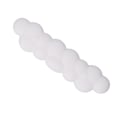 Miniatyrbillede 5 af 7: Cloud Keyboard Wrist Rest Glat PU Læder Keyboard Palm Rest Skid Resistent Ergonomisk Håndledsstøtte til Gaming Typing Hvid