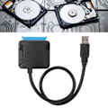 Pikkukuva 5 / 7: UASP SATA - USB 3.0 -muunnin kaapeli SSD -sovitin sovitin laitteet 100-240V