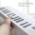 Miniatyrbillede 5 af 5: 61-tangenters foldbart klaver, bærbart keyboard, foldbart elektronisk instrumentlegetøj med optagelse og afspilning
