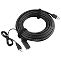 Pikkukuva 1 / 7: USB3.0 Uros-Nainen Nopea Laajennuskaapeli (Musta 8m)
