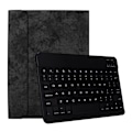 Pikkukuva 5 / 7: Ultra ohut älykäs Bluetooth-näppäimistö nahkakotelolla iPad Pro 11 tuumaa (musta)
