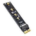 Pikkukuva 3 / 7: NVME M.2 - PCI-E3.0 1X nopea laajennuskorttiadapteri M Key NGFF -muunninmoduuli