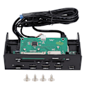 Miniatyrbillede 1 af 7: USB3.0-kortlæser Plug and Play-indikatorlys Maksimal 3GB/S USB3.0-udvidelsesdock