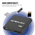 Miniatyrbilde 5 av 7: Stereo Surround Media Player Center 1080P AV/YPrPb/HDMI Output HDMI Media Player -