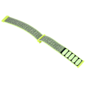 Miniatyrbillede 1 af 7: 22mm Nylon Canvas Loop Justerbar Størrelse Udskiftning Rem til Amazfit GTR Ur - Fluorescerende Grøn