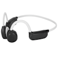 Pikkukuva 3 / 7: Langattomat Bluetooth-luujohtokuulokkeet, stereokuulokkeet mikrofonilla juoksuun, urheiluun, valkoinen