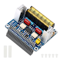 Miniatyrbild 1 av 7: Expansionskort för Raspberry Pi 3b 4B 2-kanals dubbelriktad tyristormodul I2C-gränssnitt