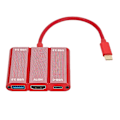 Miniatyrbillede 1 af 7: ONTEN USB C HUB Plug and Play Holdbar PD Hurtigopladning Antikorrosion Sikker Stabil 5 i 1 USB C Hub til bærbar computer Tablet
