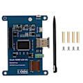 Miniatyrbild 1 av 7: 4-tums 800x480 IPS HDMI LCD-pekskärm passar till Raspberry Pi 3B+Zero W