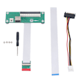 Miniatyrbillede 1 af 7: M.2 NGFF Key til PCIe 8X forlængerkabel 2.5Gpbs Nem at installere Plug and Play M.2 Key A E til PCIe 8X Riser-kabel