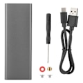 Pikkukuva 1 / 7: 6017-RTK USB 3.1 Type C - NGFF M.2 B Key 10G nopea SSD-sovitinkotelo (avaruusharmaa)