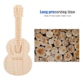 Miniatyrbild 6 av 7: Trägitarrformade Flash-enheter Lagring USB 2.0 U-disk Minnespinne för PC (8G)