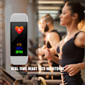 Miniatyrbild 3 av 7: Bluetooth Sport Running Smart Watch Armband Fitness Aktivitets Tracker Armband Monitor(Vit)