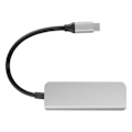 Pikkukuva 7 / 7: 4-in-1 TypeC-hubi HDMI-sovittimeen TypeC-laajennus Huawei P20 Prolle Samsung Galaxy s9/s8