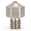 Miniatyrbillede 1 af 7: 3D-printerdyse i titaniumstål 0,4 mm MK8, kompatibel med høj temperatur PETG ABS PEI PEEK