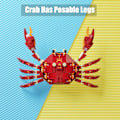 Miniatyrbillede 4 af 6: Ocean Animal Building Blocks, Deep Sea Creatures Building Toy Set til børn dreng pige krabbe(242PCS)