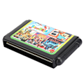 Pikkukuva 3 / 7: 16-bittinen kannettava suurikapasiteettinen pelikortti Sega-peliohjaimeen, pe सामानTH16003