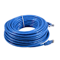 Miniatyrbilde 2 av 7: Universal CAT 6 Ethernet Network LAN Patch Cable Cord Line 250MHz RJ45 Blå 20m/65ft 1 stk