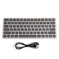 Miniatyrbilde 1 av 7: Bluetooth trådløs kablet tastatur berøringsplate oppladbar for IOS Android Windows svart