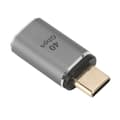 Miniatyrbillede 2 af 7: 1 sæt USB C han til hun adapter 3 i 1 Plug and Play Type C han til hun lige hoved magnetisk Type C adapter