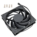 Pikkukuva 2 / 7: F140 Tietokoneen CPU-jäähdytystuuletin 14cm Hiljainen Pöytätietokoneen Jäähdytystuuletin Musta