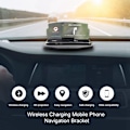 Miniatyrbilde 7 av 7: QI Trådløs Lading HUD Rask Billader Head Up Display Mobiltelefon Brakett Navigasjon