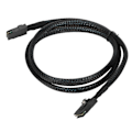 Miniatyrbilde 2 av 7: HDD-datakabel, rask overføringshastighet 12 Gbps, 36-pin sikker tilkobling, myke, fleksible SAS-kabler for datamaskiner
