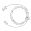 Miniatyrbild 6 av 7: Typ C till Magsafe-kabel 1,7 m vävtråd Typ C till Magsafe 1/2 adapter PD 100W laddningskabel för OS bärbar dator Typ C till Magsafe 1 L-huvud