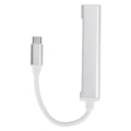 Miniatyrbild 3 av 7: 4-portars USB 3.0-hubb Multifunktion Typ C Splitter Extender Dock Adapter OTG PC (Silver)