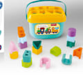 Miniatyrbild 4 av 4: Fisher-Price Baby's First Blocks, Set med 10 block för klassisk stapling och sorteringsspel för bebisar och spädbarn, 6 månader och äldre, FFC84