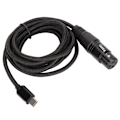 Miniatyrbild 2 av 7: USB C till XLR-honkontakt Lågbrus HIFI Plug and Play USB C Mikrofonkabel för Windows 2 Meter/6.6ft