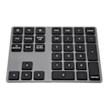 Pikkukuva 7 / 7: Musta 34 näppäimen mini-numeronäppäimistö langaton Bluetooth-numeronäppäimistö Apple PC:lle
