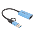 Miniatyrbild 7 av 7: 4K ljud- och videokapningskort USB3.0 HD Multimedia Interface till USB C videokapningsadapter för spel Live Streaming Z29C