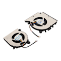 Miniatyrbillede 7 af 7: Bærbar køleventilator udskiftning 4-bens strømstik kompatibel til MSI GF76 GF66 GL66 MS 1581 bærbar CPU GPU køleventilator