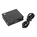 Miniatyrbild 1 av 7: DisplayPort-växel 8K 30Hz 2 i 1 ut 1 i 2 ut DP 1.4-växel DP-splitter för dubbla bildskärmar PC bärbar dator
