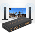 Miniatyrbild 5 av 7: HDMI till HDMi Digital Audio Decoding Decoder Box Converter Adapter Svart