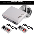 Miniatyrbild 5 av 7: För Nintendo NES spelkonsol underhållningssystem HD AV-utgång dubbla joysticks