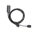 Miniatyrbillede 2 af 7: HD TV-kabel USB til HD Multimedia Interface-konverterkabel til Android / IOS-system Sort