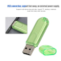 Miniatyrbillede 7 af 7: 32G Mini bærbar slikform USB-disk til Windows Vista/7/10/Mac Grøn