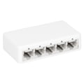 Miniatyrbillede 4 af 7: 5-Port Switch 100M Hurtig Transmission Fuld Kompatibel Computer TV Netværksadapter 100-240VUK Stik