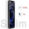 Pikkukuva 2 / 5: FOR iPhone 12promax için Aramid Fiber  Kılıf, Karbon Kaplamalı Geçmeli Arka Kapak siyah