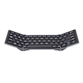Miniatyrbillede 1 af 7: Foldbar Bluetooth Trådløst Tastatur Genopladelige Tastaturer Til IOS Android Windows Sort