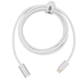 Miniatyrbild 1 av 7: Typ C till Magsafe-kabel 1,7 m vävtråd Typ C till Magsafe 1/2 adapter PD 100W laddningskabel för OS bärbar dator Typ C till Magsafe 1 L-huvud