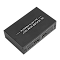 Miniatyrbilde 4 av 7: KVM-svitsj 4 USB 2.0-porter 1 skjerm 2 datamaskiner Støtte 4Kx2K HD Multimedia Interface KVM-svitsj med 2 USB-kabler