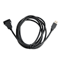 Miniatyrbilde 1 av 7: Bil Flush Mount Kabel USB 3.0 Hann til Hunn 5Gbps Bil Dashbord Monteringsforlengelse Kabel USB Panel Vanntett Kabel