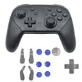 Miniatyrbillede 4 af 7: 14PCS/Sæt Håndtag Knapper Udskift Kit Controller Nøgle til XBOX ONE ELITE/ PS4 / Switch(Blå)