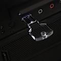 Pikkukuva 4 / 7: Kannettava läpinäkyvä avaimen muotoinen 16G Mini USB U-levy Flash-muistitikku U-levy