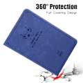 Miniatyrbild 7 av 7: Flipping Waking-up Flip Case för iPad 2 3 4 Full Protections Flip Case för iPad - Mörkblå