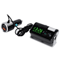 Miniatyrbillede 7 af 7: BC73 Bil PD/QC3.0 Oplader Håndfri FM-sender Multifunktion Bluetooth MP3-afspiller