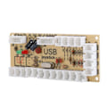 Pikkukuva 2 / 7: Pelikonsolin USB-piirilevy Pelikonsolin keltainen sirupiirlevy